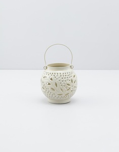 Farol de metal Ramadan Kareem con tallas intrincadas, perfecto para bodas, fiestas, funciones religiosas, banquetes - Product Image 3