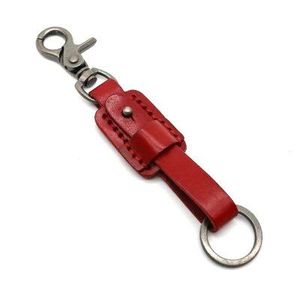 Llavero de cuero personalizado hecho de piel de grano completo diseñado para regalar emocionalmente con un toque artesanal - Product Image 6