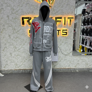 Meilleure édition, fabricant de qualité, usine directe, survêtement à fermeture éclair pour hommes, style unique, nouveau design, survêtements pour hommes - Product Image 1