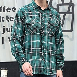 Camisas de franela ajustadas para hombre de suministro directo de fábrica corte moderno 100% algodón a medida suministro a granel - Product Image 6