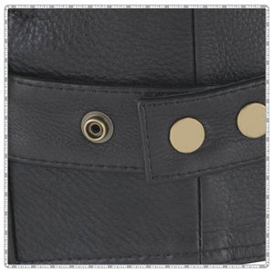 Veste de moto en cuir pour hommes approuvée CE | Veste de motard toutes saisons | Veste d'équitation en cuir durable - Product Image 6