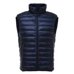 Gilet en duvet gonflé pour hommes personnalisé de luxe tendance à prix d'usine veste d'hiver pour hommes avec rembourrage dernier service OEM - Product Image 5