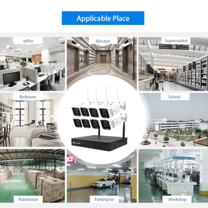 Jidetech 5MP 8CH HD IP Wifi <span class=keywords><strong>Camera</strong></span> NVR Kit trong nhà không dây CCTV Hệ thống an ninh chứng nhận An ninh nhà Bullet <span class=keywords><strong>Camera</strong></span> 1 năm - Product Image 5