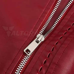 Chaqueta de Cuero para Mujer, Prenda de Moda de Lujo, Chaqueta de Cuero para Mujer de Estilo Contemporáneo - Product Image 5