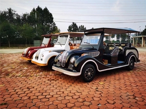 Nouvelle Voiturette de Golf Électrique Classique 7-8 Places, Véhicule de Tourisme, 72V, Certifiée CE, Moteur AC 5 kW, 30-50 km/h, Autonomie 80-100 km - Product Image 4