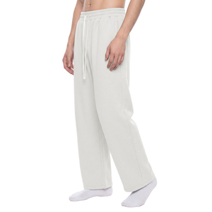Pantalon de survêtement unisexe en molleton délavé style vintage pour les loisirs décontractés - Product Image 6