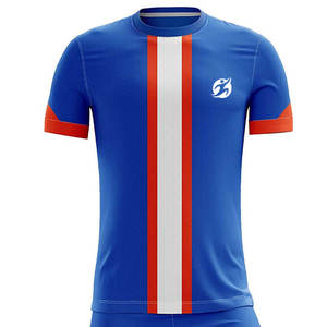 Uniforme de fútbol de tela de poliéster 100% Impresión de transferencia de calor personalizada con su propio logotipo de marca Uniforme de fútbol - Product Image 4