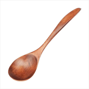 Cuchara de madera de bambú reutilizable ecológica de tendencia de fábrica de Vietnam cuchara de madera para servir hecha a mano para viajes y estadía en el hogar - Product Image 4