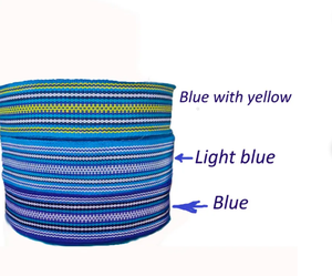 Ceinture tissée Cossack, ceinture ethnique ukrainienne Krajka Hutsul, 7 cm de large - Product Image 3