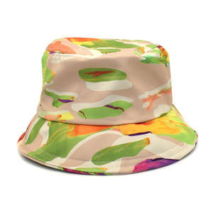 2024ใหม่หมวกถักผ้าฝ้าย100% พิมพ์ลายหมวกทรงถังใส่สบายดีไซน์เท่ๆ - Product Image 2