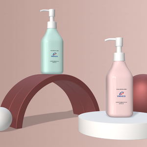 Bouteilles rondes en plastique Boston de 16oz personnalisées pour bouteilles de shampoing Lotion lSoap contenant cosmétique avec emballage de tête de pompe - Product Image 3