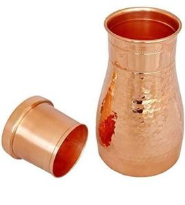 หม้อต้มน้ำตาลทำจากทองแดง100% มีฝาปิดแบบเรียบเงาขวดขนาดเล็กสำหรับใช้ในบ้านและเป็นของขวัญจากงานฝีมือระดับ HF - Product Image 5