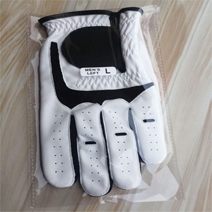 Gants de golf en cuir Cabretta de qualité en gros avec logo personnalisé en peau de mouton respirante pour le cyclisme et le golf - Product Image 5