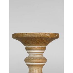 Candelero de Madera de Última Generación con Madera de Primera Calidad, Diseño Antiguo, Alto, Elaborado para Decorar Cualquier Casa de Campo o Rural - Product Image 3