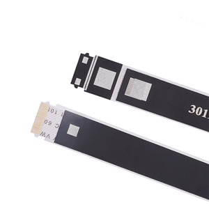 Meilleure qualité 0.5mm pas 20pin 100mm longueur câble droit or LED TV FFC câble application électronique - Product Image 1