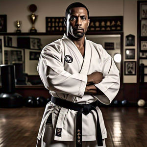 Uniforme de karaté 100% coton de haute qualité pour hommes pour l'entraînement aux arts martiaux-pour la boxe karaté et d'autres sports - Product Image 3