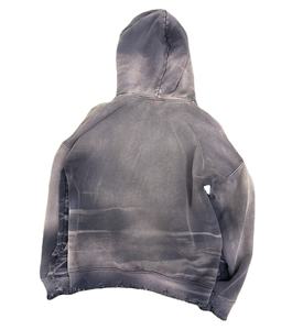 เสื้อแบบสวมหัวไหล่สำหรับผู้ชายเสื้อมีฮู้ดสีจางลงและไม่ผูกเชือก - Product Image 2