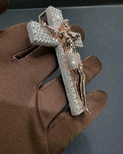 Joyería Vidhi, Diseño de Letra Personalizado Hecho a Mano, Plata de Ley 925, Diamante LGD, Colgante Chapado en Oro Blanco, Chapado en Rodio, Estilo Vintage - Product Image 3