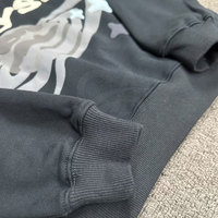Sweat-shirts à capuche surdimensionnés pour hommes, en coton 100% écologique, imperméables, pour l'hiver, avec impression de logo personnalisée