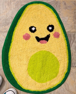 Tapis de bain de qualité hôtelière de luxe en laine touffetée en coton doux avec motif ovale touffeté à la main et lavable en machine pour un usage domestique - Product Image 3