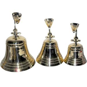 Campana de mano de decoración navideña con mango de madera, servicio de restaurante al por mayor, artículo decorativo para el hogar de alta calidad, nuevo diseño, producto superior - Product Image 2