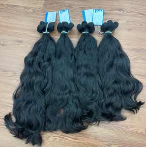 Producto superior cabello crudo cabello humano vietnamita trama ondulada natural negra cabello sin procesar sin desprendimiento ni enredos - Product Image 5