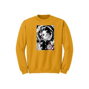 Collection Anime 100% Sweat-shirt en coton avec imprimé poitrine Design et couleur personnalisables pour Winter-280gsm + - Product Image 2