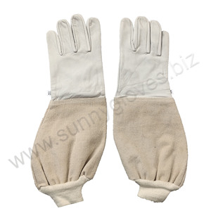 Guantes antiestaduras de alta calidad, para apicultura, estampado personalizado, venta al por mayor - Product Image 2
