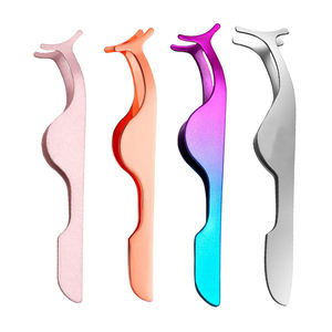 ที่หนีบขนตาแบบมืออาชีพ TARIQXPORT ปรับแต่งโลโก้ได้  วัสดุสแตนเลส จับถนัดมือ - Product Image 1