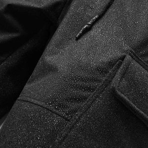 Pantalon cargo en toile brodé personnalisé pour hommes, avec poches latérales et fermeture à cordon, pantalon de fitness décontracté de couleur unie (100% coton) - Product Image 6