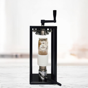 Selladora de latas rotativa eléctrica económica con sellado automático por inducción, MOQ bajo, máquina de costura de bebidas fácil de operar - Product Image 5