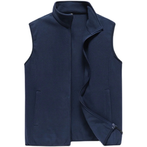 Nouvelle collection Hiver 2024 – Gilet en polaire de laine chaud pour homme, respirant, écologique, anti-boulochage, sans manches, décontracté - Product Image 1