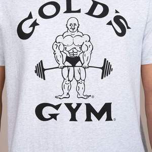 T-shirt de sport classique Joe chemise de sport respirante en coton biologique blanc vêtements de sport durables coupe régulière vêtements de sport Golds - Product Image 4