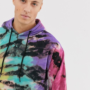 En diferentes colores 100% algodón cómodo pulóver personalizado DTG impreso hombres sudaderas con capucha último diseño gran oferta hombres sudaderas con capucha - Product Image 3