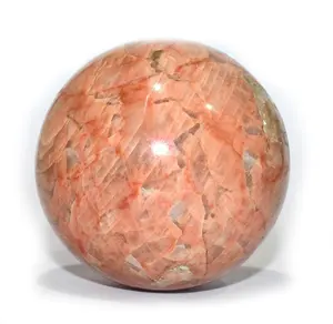 Bola Batu Permata Moonstone Persik Beli Online dari Batu Akik Bintang Baru: Grosir Bola Batu Permata Moonstone