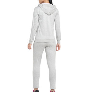 Vente en gros personnalisé de haute qualité respirant survêtement femme coupe ajustée avec hauts longs motif solide vêtements d'hiver - Product Image 4