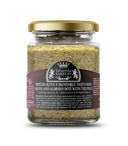 90g ô liu và hạnh nhân dán với Truffle aestivum vitt chất lượng thủ công Made in Italy thuần chay chay Halal - Product Image 1