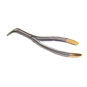 Fórceps de pico largo y delgado para niños, instrumentos quirúrgicos dentales manuales reutilizables para la extracción de incisivos superiores y raíces - Product Image 1