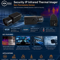 Système de suivi par caméra IP thermique longue portée avec vision nocturne laser pour la sécurité des aéroports