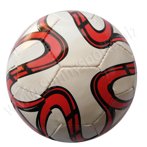 Ballon de football d'exercice de pratique sportive de taille 5 de bonne qualité | Mini balles de football en PVC promotionnelles cousues à la machine - Product Image 4