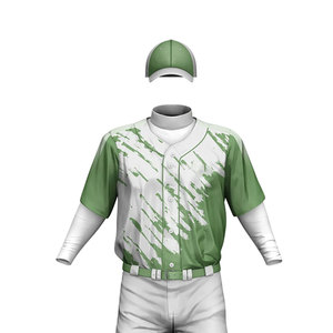 Uniformes de béisbol y sóftbol para hombres, 2025 poliéster, venta al por mayor, 100%, personalizado, sublimado, nombre del equipo, logotipo y número, estilo de conjunto de impresión - Product Image 4