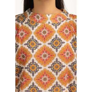 Chemisier Bohème pour Femme WM-BLS-SS25-201 Coupe Classique en Chiffon de Soie Ample Taille XL pour le Bureau – Hauts Printemps/Été/Automne - Product Image 6