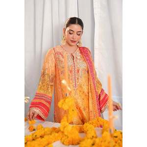 Parishay - Elegante Camisa y Dupatta de Satén Ecológico para Mujer, para Primavera/Verano - Product Image 5