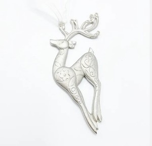 Dernière collection d'ornements de Noël et de flocons de neige en métal fabriqués à la main dans des tentures attrayantes - Product Image 6