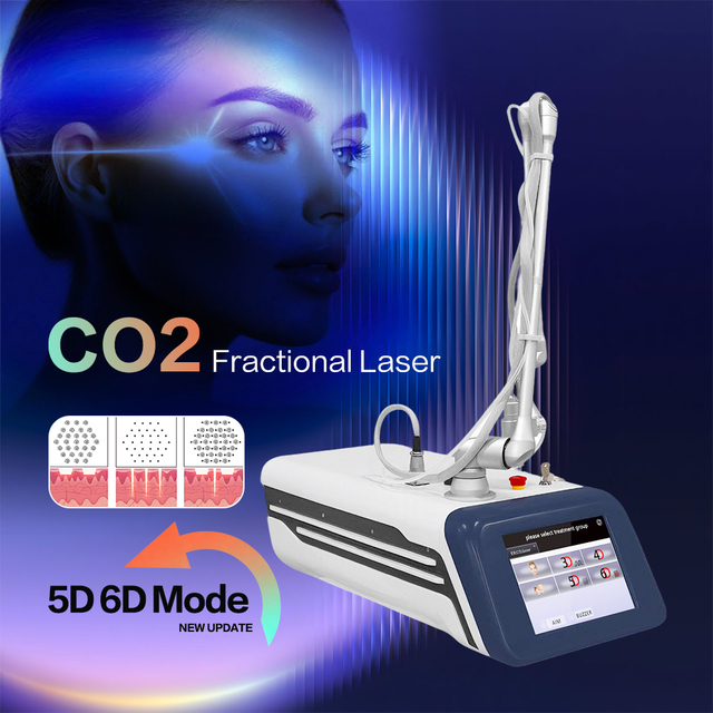 Multifunctional CE Approved 10600nm Acne Repair Stretch Mark Removal Skin Rejuvenation CO2 Fractional Device for Clinic Use
