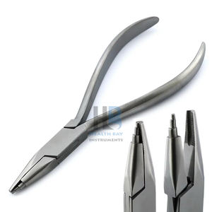 Alicates de Tweed Dental Omega Loop, instrumentos de formación, Punta dentada, 14cm, acero inoxidable, Manual profesional, reutilizable Dental - Product Image 5