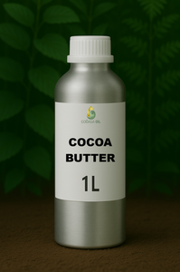 Beurre de cacao pressé à froid, huile d'extrait d'herbes, qualité cosmétique, en fût/conteneur en plastique/bouteille - Product Image 2
