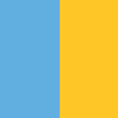 Light Blue & Gold