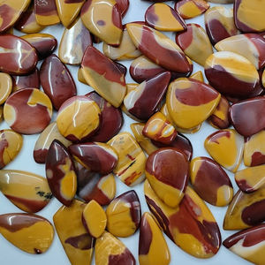 Holesale 250 Gram ellow ookaite jaspe oose aboabochons Stone emstone para Jewelry endant Ant ABS - Product Image 3