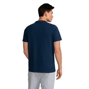 T-shirt classique Joe Sports-Marine | Chemise de sport respirante en coton biologique Vêtements de sport durables Coupe régulière Golds Gym Apparel - Product Image 4